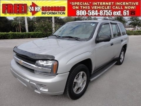 Silverstone Metallic 2008 Chevrolet TrailBlazer LT