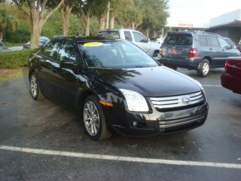 Tuxedo Black Metallic 2009 Ford Fusion SE V6