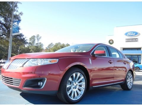 Red Candy Metallic 2010 Lincoln MKS FWD