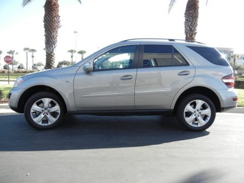 Pewter Metallic 2009 Mercedes-Benz ML 320 BlueTec 4Matic Pewter Metallic 2009 Mercedes-Benz ML 320 BlueTec 4Matic
