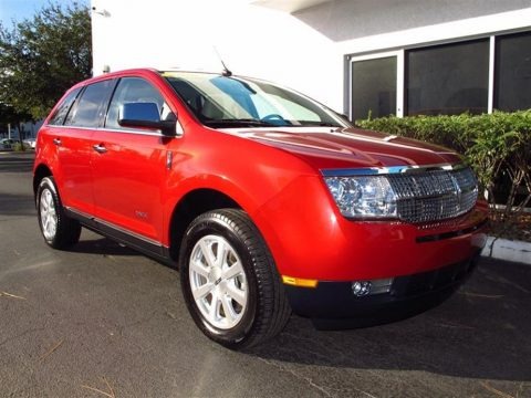 Red Candy Metallic 2010 Lincoln MKX FWD Red Candy Metallic 2010 Lincoln MKX FWD