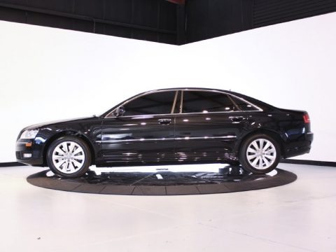 Phantom Black Pearl Effect 2010 Audi A8 L 4.2 quattro Phantom Black Pearl Effect 2010 Audi A8 L 4.2 quattro