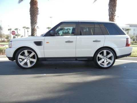 Alaska White 2008 Land Rover Range Rover Sport HSE
