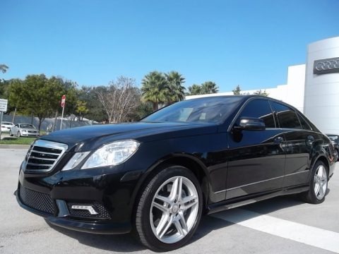 Black 2011 Mercedes-Benz E 550 Sedan Black 2011 Mercedes-Benz E 550 Sedan