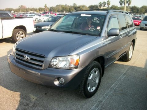 Bluestone Metallic 2006 Toyota Highlander Limited Bluestone Metallic 2006 Toyota Highlander Limited