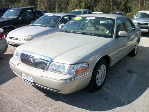 Gold Ash Metallic 2004 Mercury Grand Marquis GS Gold Ash Metallic 2004 Mercury Grand Marquis GS