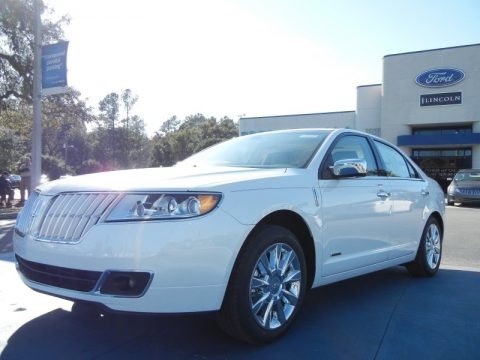 White Platinum Metallic Tri-Coat 2012 Lincoln MKZ Hybrid White Platinum Metallic Tri-Coat 2012 Lincoln MKZ Hybrid