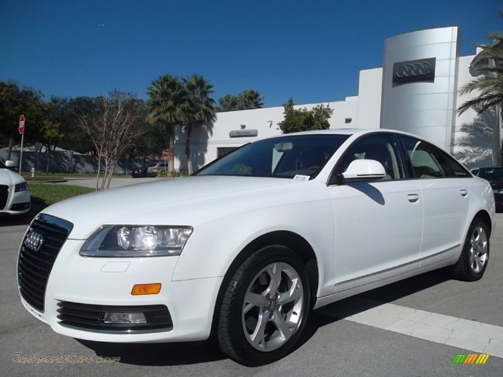 Ibis White / Cardamom Beige Audi A6 3.2 FSI Sedan