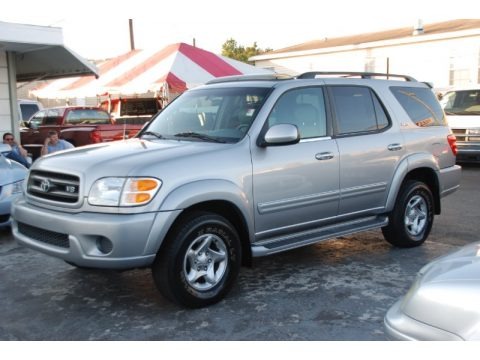 Silver Sky Metallic 2001 Toyota Sequoia SR5 Silver Sky Metallic 2001 Toyota Sequoia SR5