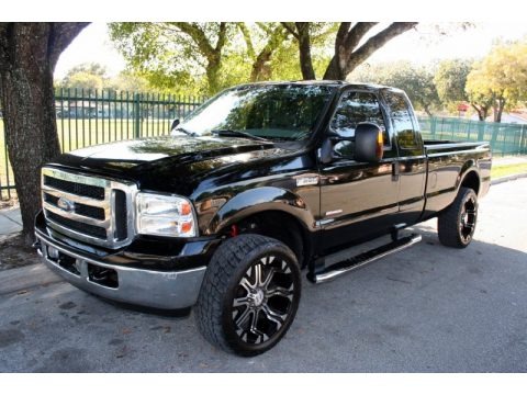 Black 2007 Ford F250 Super Duty FX4 SuperCab 4x4 Black 2007 Ford F250 Super Duty FX4 SuperCab 4x4