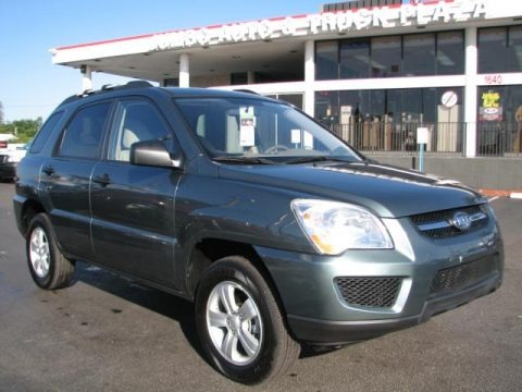Verdant Green 2009 Kia Sportage LX