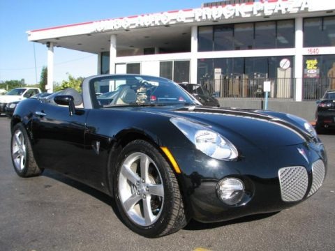 Mysterious Black 2006 Pontiac Solstice Roadster Mysterious Black 2006 Pontiac Solstice Roadster