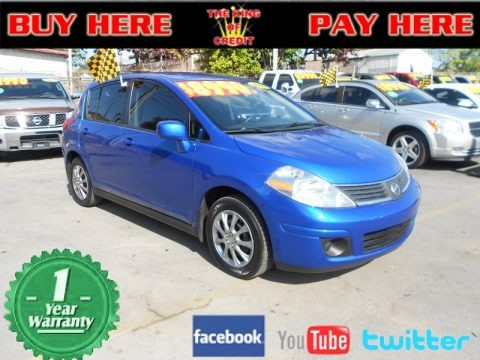 Sapphire Blue Metallic 2007 Nissan Versa S Sapphire Blue Metallic 2007 Nissan Versa S