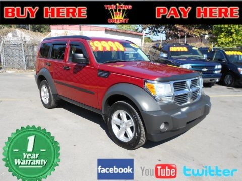Inferno Red Crystal Pearl 2007 Dodge Nitro SXT Inferno Red Crystal Pearl 2007 Dodge Nitro SXT