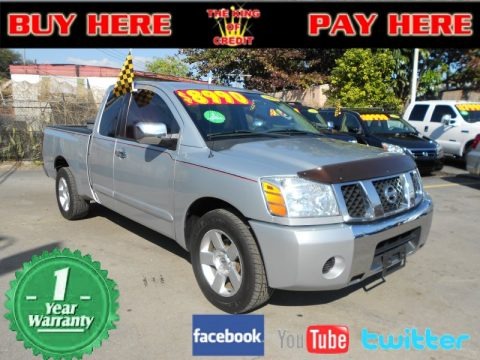 Radiant Silver 2005 Nissan Titan XE King Cab