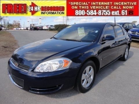 Imperial Blue Metallic 2008 Chevrolet Impala LT