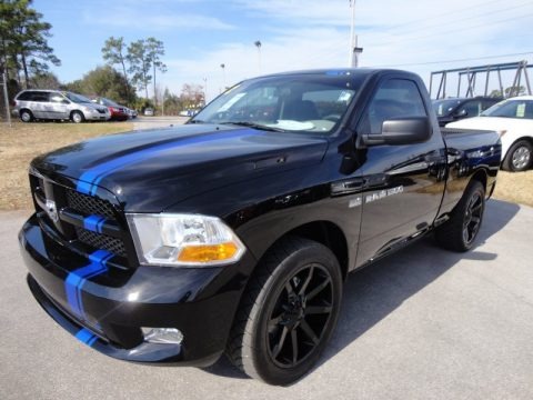 Black 2012 Dodge Ram 1500 Express Regular Cab Black 2012 Dodge Ram 1500 Express Regular Cab