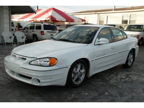 Arctic White 2000 Pontiac Grand Am GT Sedan Arctic White 2000 Pontiac Grand Am GT Sedan