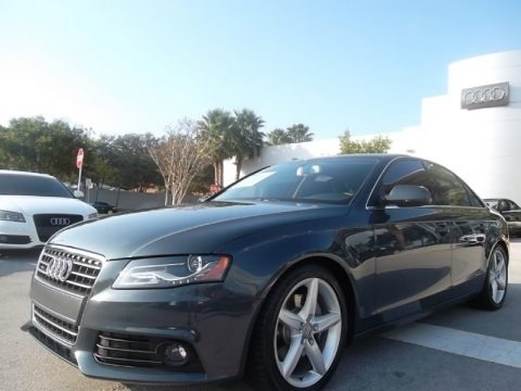 Meteor Grey Pearl 2011 Audi A4 2.0T quattro Sedan