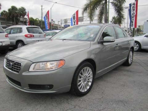 Willow Green Metallic 2008 Volvo S80 3.2