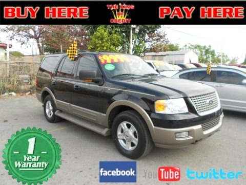 Black 2004 Ford Expedition Eddie Bauer 4x4 Black 2004 Ford Expedition Eddie Bauer 4x4