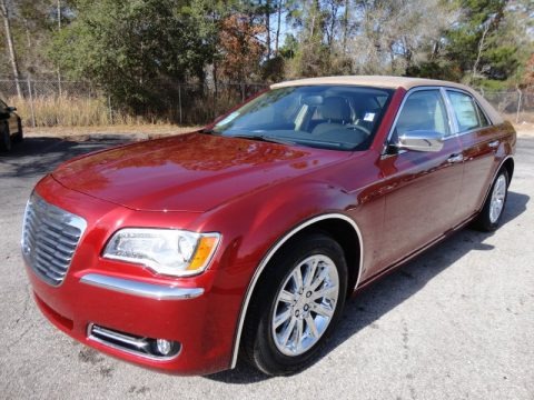 Deep Cherry Red Crystal Pearl 2012 Chrysler 300 Limited