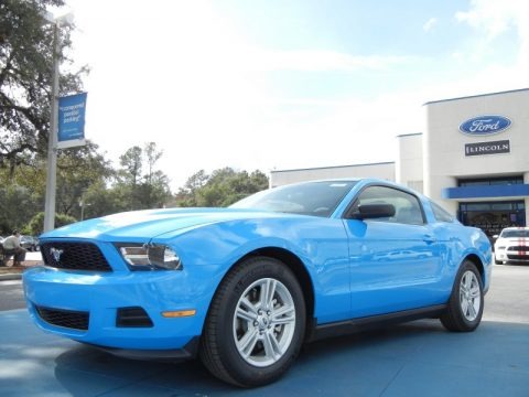 Grabber Blue 2012 Ford Mustang V6 Coupe Grabber Blue 2012 Ford Mustang V6 Coupe