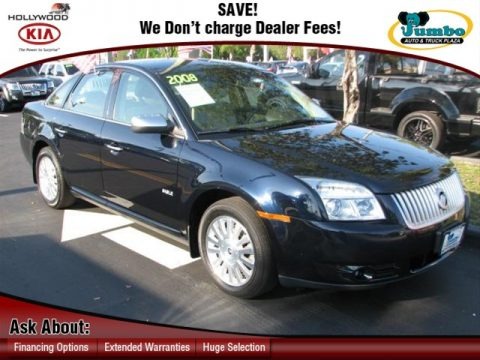 Dark Ink Blue 2008 Mercury Sable Sedan
