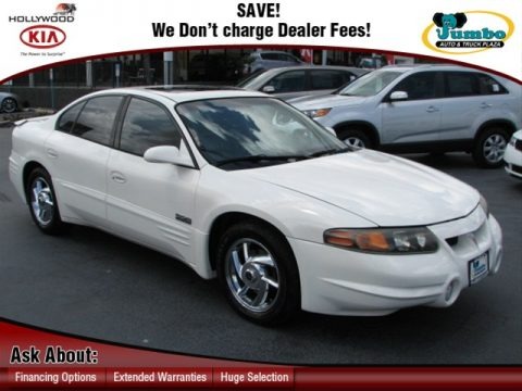 Ivory White 2001 Pontiac Bonneville SSEi