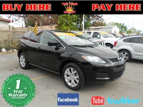 Brilliant Black 2009 Mazda CX-7 Sport