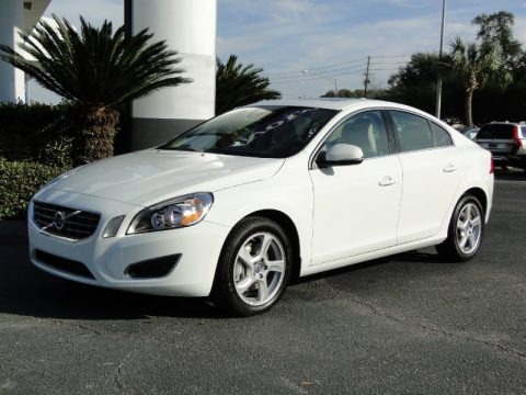 Ice White 2012 Volvo S60 T5