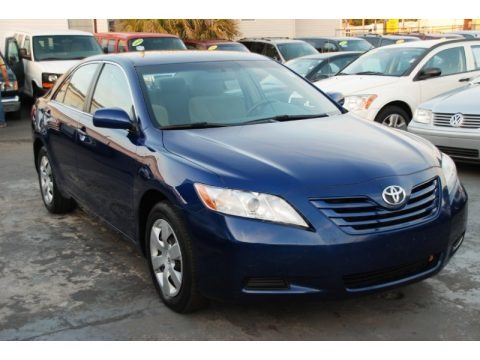 Blue Ribbon Metallic 2007 Toyota Camry LE