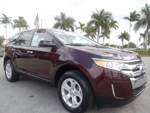 Bordeaux Reserve Red Metallic 2011 Ford Edge SEL Bordeaux Reserve Red Metallic 2011 Ford Edge SEL