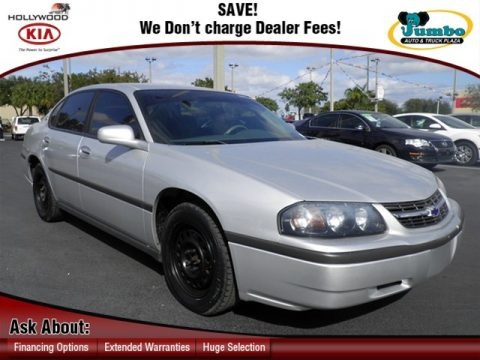 Galaxy Silver Metallic 2004 Chevrolet Impala 