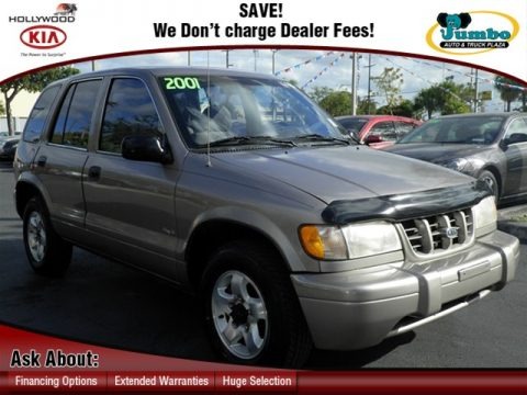 Stone Beige 2001 Kia Sportage 4x4