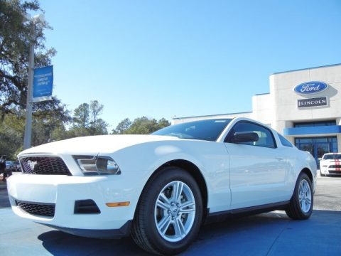 Performance White 2012 Ford Mustang V6 Coupe Performance White 2012 Ford Mustang V6 Coupe