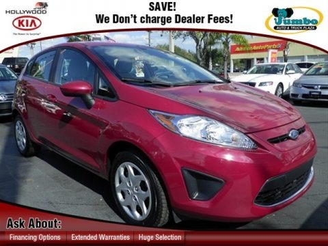 Bright Magenta Metallic 2011 Ford Fiesta SE Hatchback