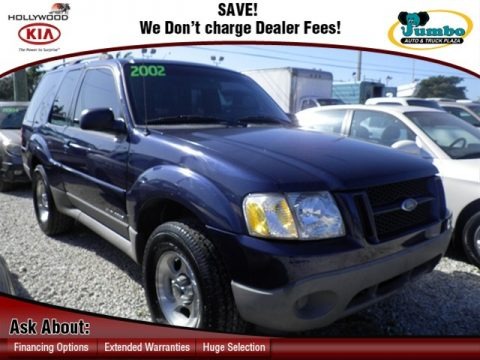 True Blue Metallic 2002 Ford Explorer Sport True Blue Metallic 2002 Ford Explorer Sport