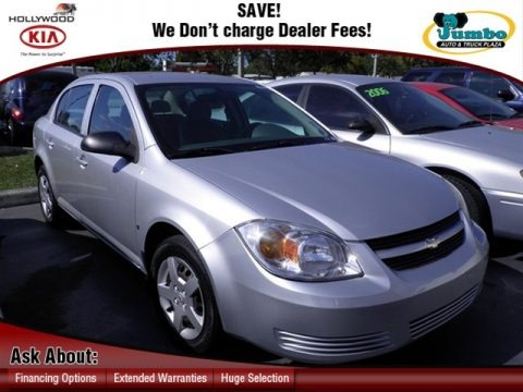 Ultra Silver Metallic 2007 Chevrolet Cobalt LS Sedan