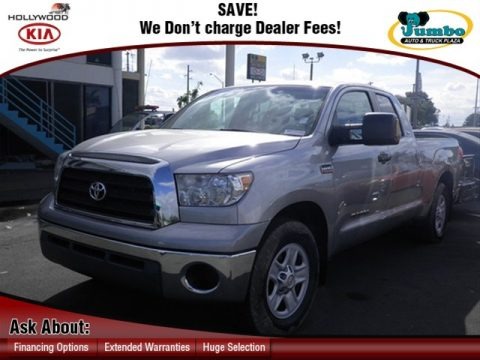 Silver Sky Metallic 2007 Toyota Tundra SR5 Double Cab Silver Sky Metallic 2007 Toyota Tundra SR5 Double Cab