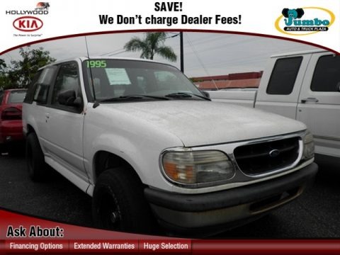 Oxford White 1995 Ford Explorer Sport Oxford White 1995 Ford Explorer Sport