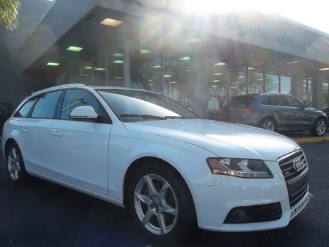 Ibis White 2009 Audi A4 2.0T quattro Avant Ibis White 2009 Audi A4 2.0T quattro Avant
