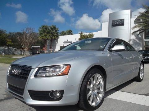 Ice Silver Metallic 2011 Audi A5 2.0T quattro Coupe Ice Silver Metallic 2011 Audi A5 2.0T quattro Coupe