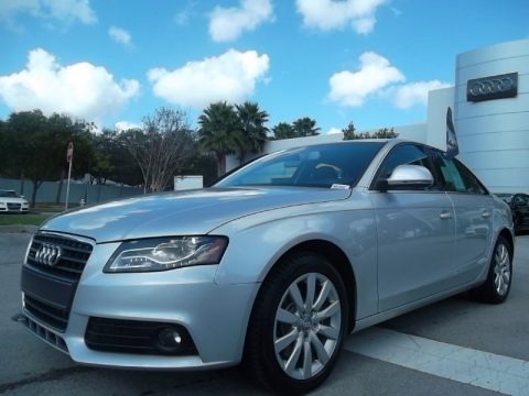 Ice Silver Metallic 2009 Audi A4 2.0T Premium quattro Sedan Ice Silver Metallic 2009 Audi A4 2.0T Premium quattro Sedan