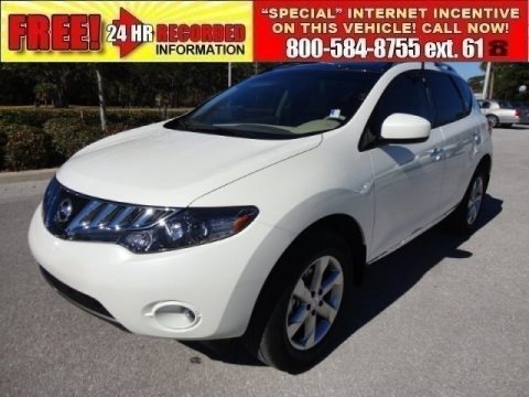 Glacier Pearl 2009 Nissan Murano SL