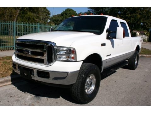 Oxford White 2002 Ford F250 Super Duty Lariat Crew Cab 4x4 Oxford White 2002 Ford F250 Super Duty Lariat Crew Cab 4x4