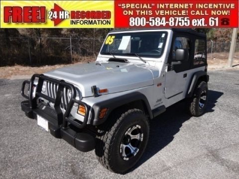 Bright Silver Metallic 2005 Jeep Wrangler SE 4x4 Bright Silver Metallic 2005 Jeep Wrangler SE 4x4