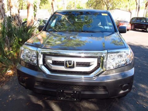 Polished Metal Metallic 2011 Honda Pilot LX 4WD