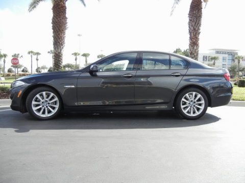 Dark Graphite Metallic 2011 BMW 5 Series 528i Sedan