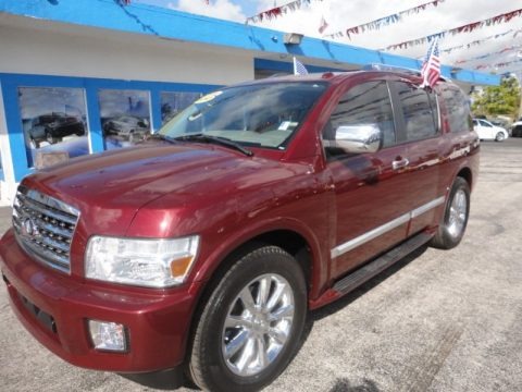 Deep Garnet Red 2010 Infiniti QX 56